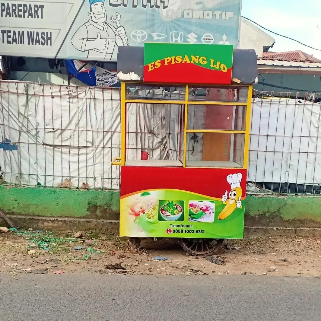Es Pisang Ijo Monsky Dansky