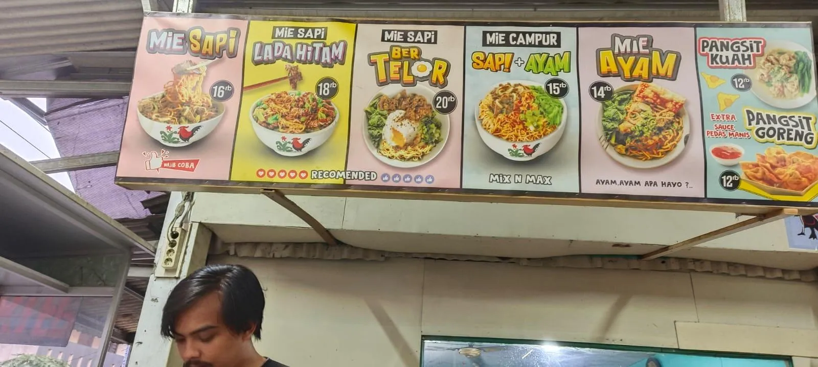MIE SAPI CAP MACAN