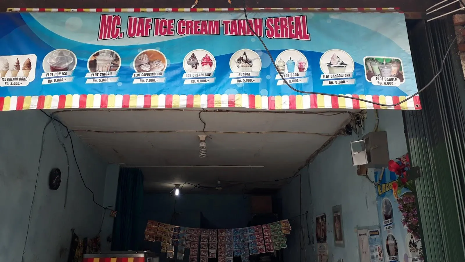 UAF Ice Cream Tanah Seral