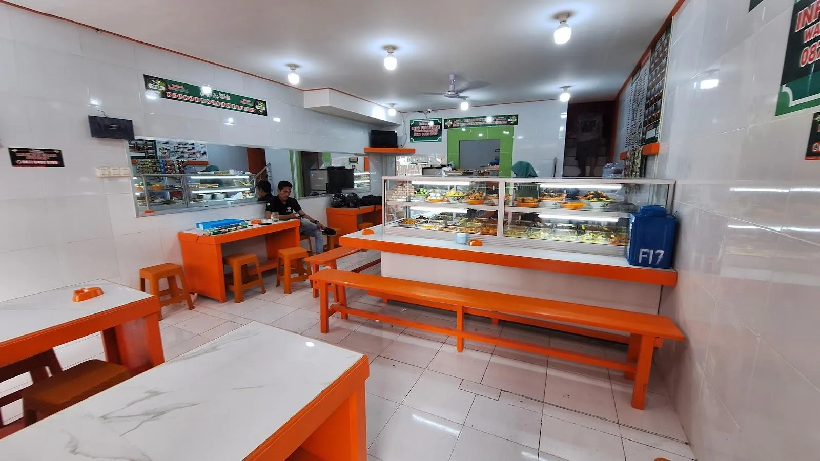 Warteg bumi bahari Raden Fatah Pondok aren