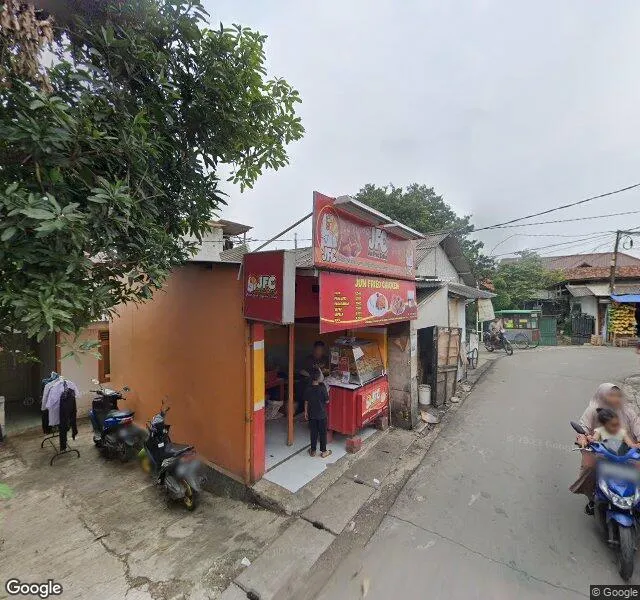 Warung gorengan asli Oleng