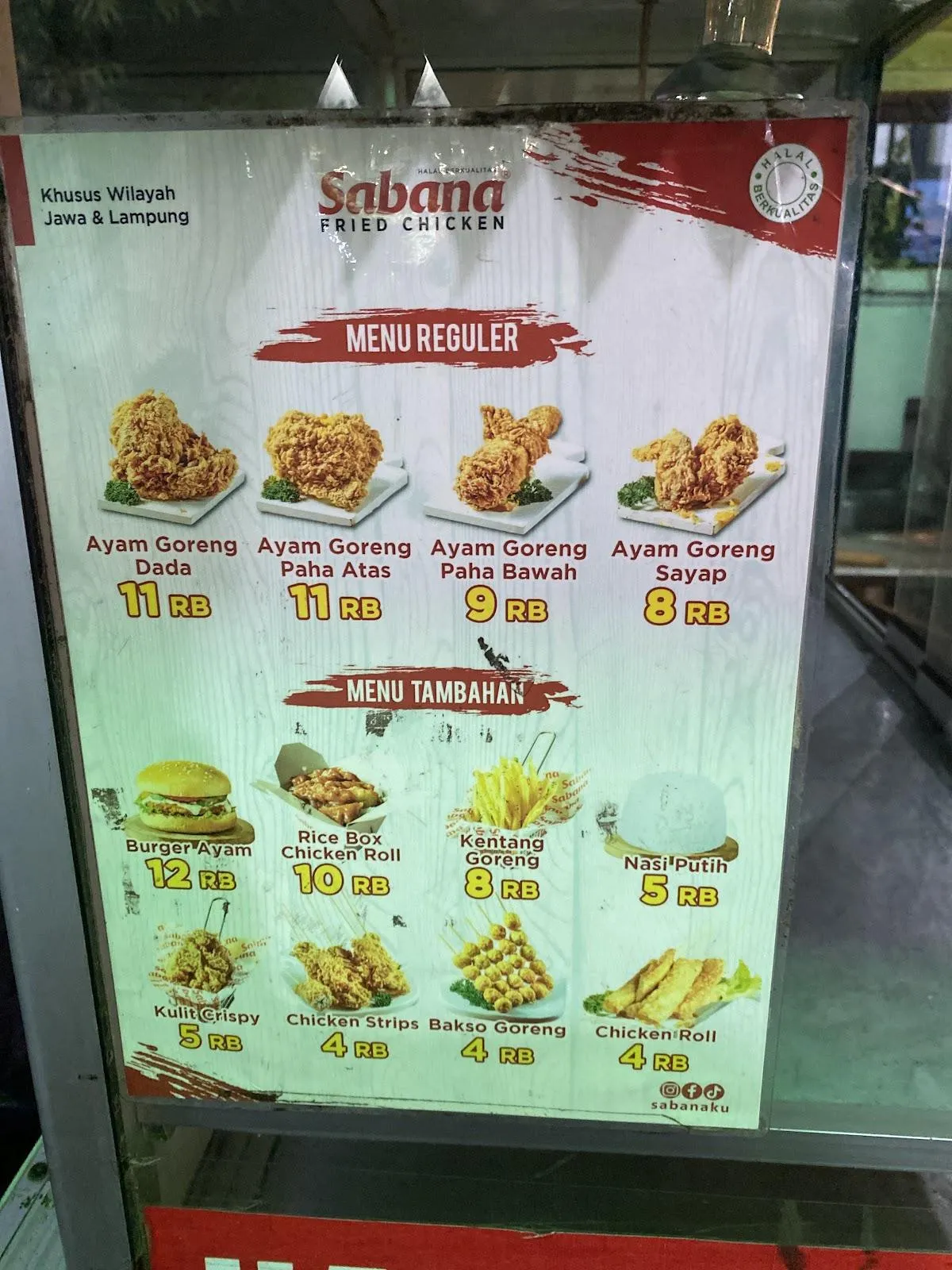 Ayam Sabana Pesona lengkong gudang timur