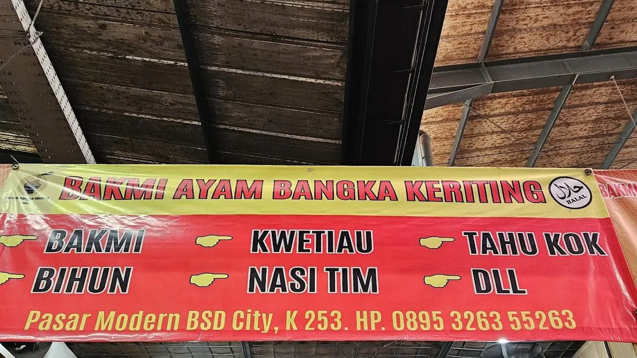 Bakmi Ayam Bangka Keriting