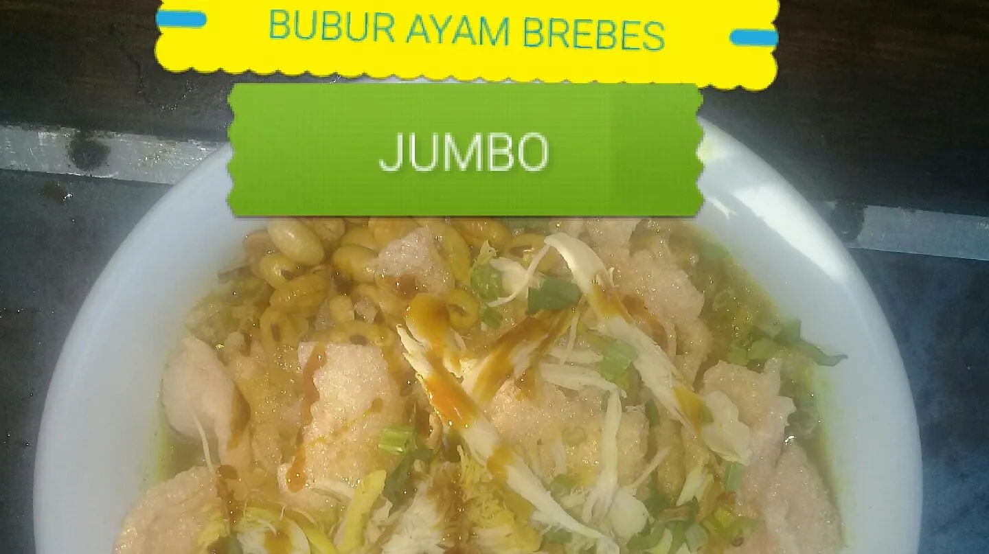 Bubur ayam khas brebes