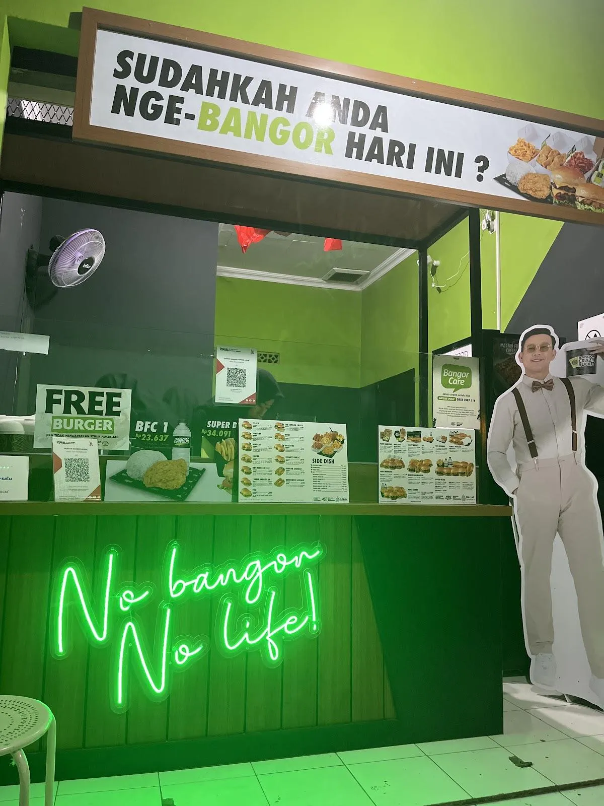 Burger Bangor Legok