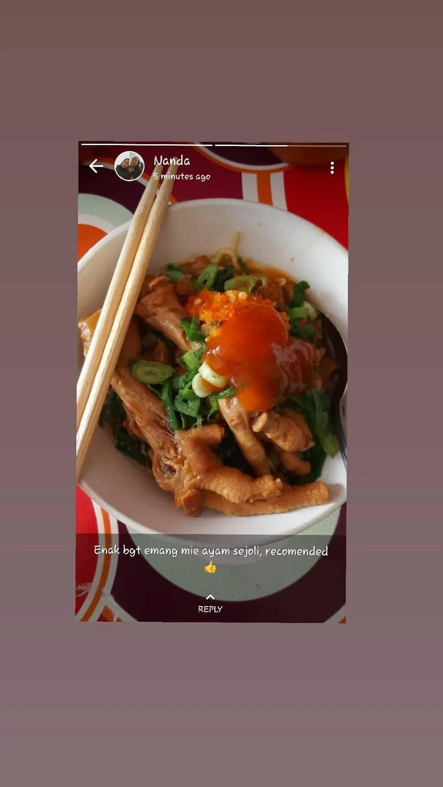 MIE AYAM SEJOLI, GG DOLEN