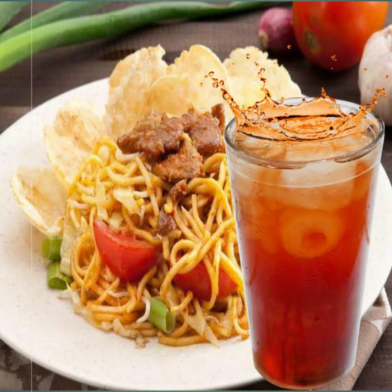 Nasi goreng dan pecel lele pahlawan. Permainan mobil aki