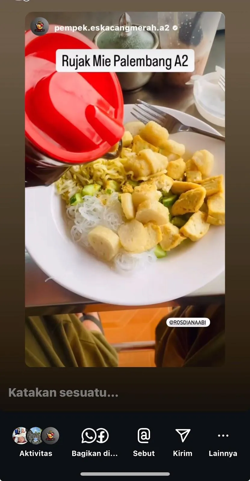 PEMPEK & ES KACANG MERAH A2 PASAR MODERN BSD CITY
