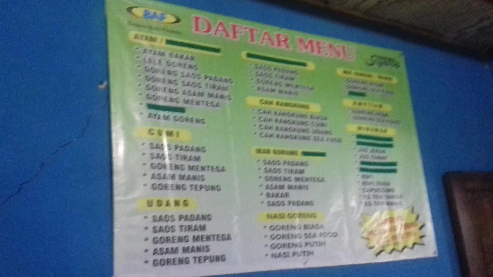 Rumah Makan 72 Sea Food