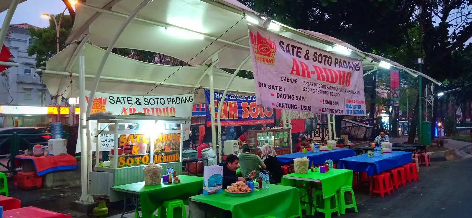 Sate & Soto Padang Ar Ridho, Pas Mod Bsd City
