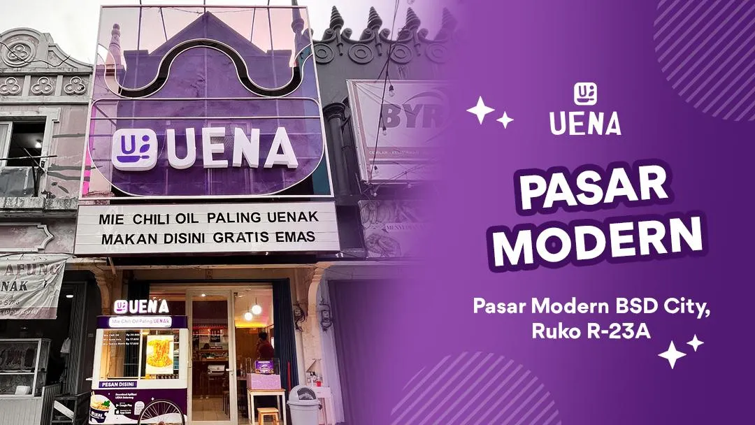 UENA (Mie Ayam Chili Oil) - Pasar Modern BSD