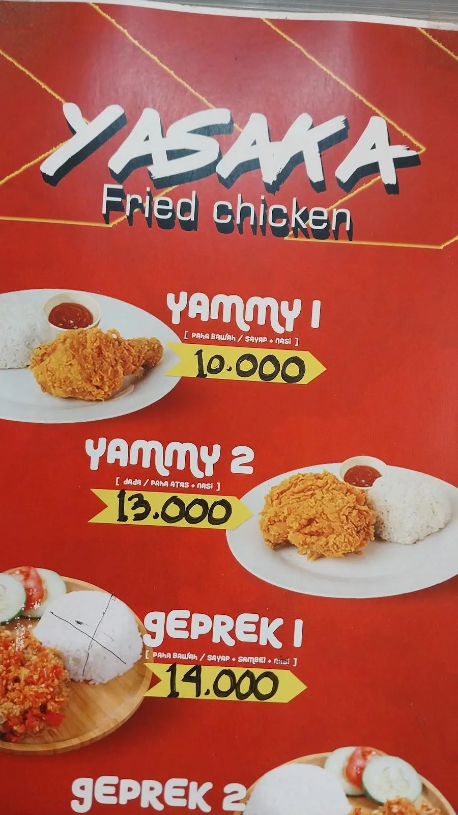 YASAKA Fried Chicken #1853 Mekar Jaya BSD