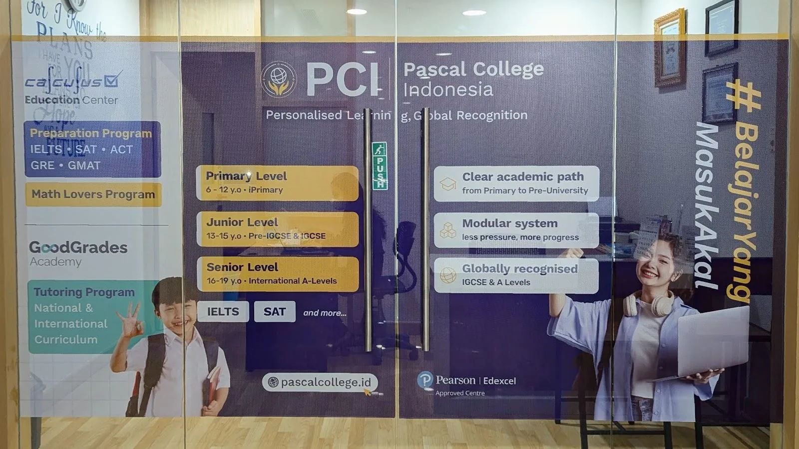 Pascal College Indonesia - Pearson Edexcel Approved Centre | Calculus Education Centre & GoodGrades Academy