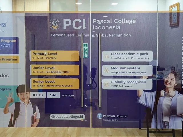 Pascal College Indonesia - Pearson Edexcel Approved Centre | Calculus Education Centre & GoodGrades Academy