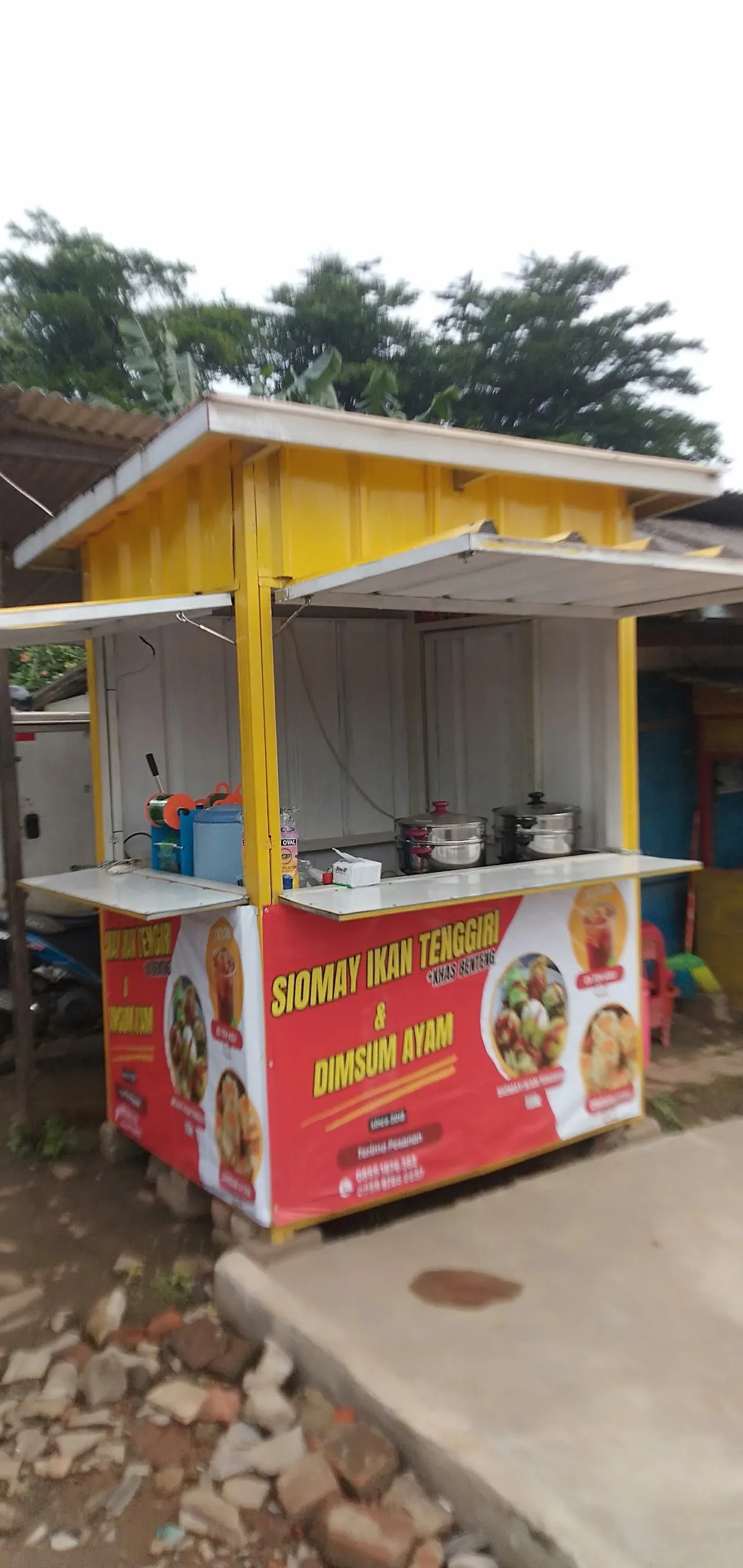SIOMAY IKAN TENGGIRI khas BENTENG & DIMSUM AYAM