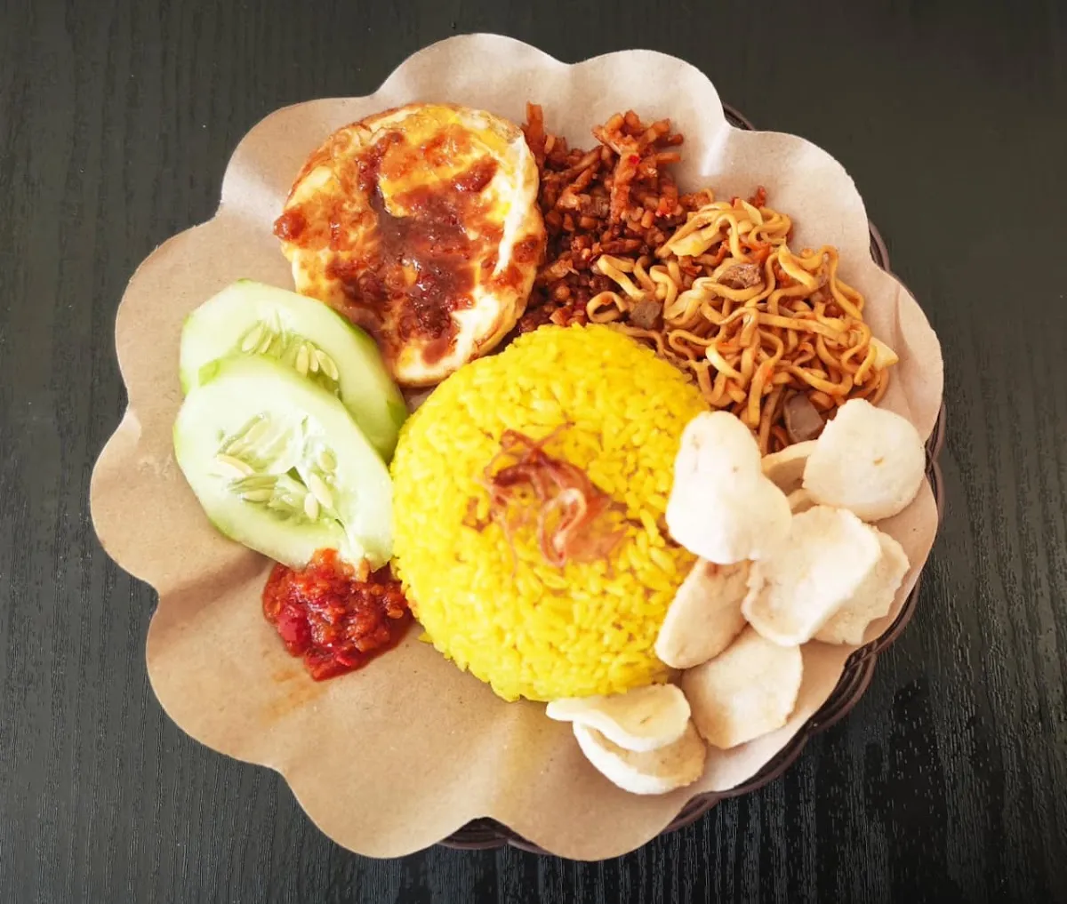 Nasi Kuning Spesial by Amora Kitchen