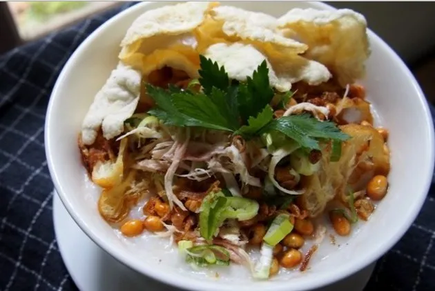 Bubur ayam Rizki khas Priangan