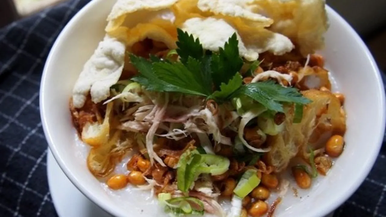 Bubur ayam Rizki khas Priangan