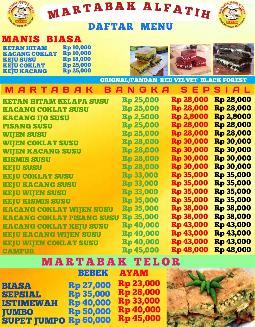 MARTABAK ALFATIH BREBES