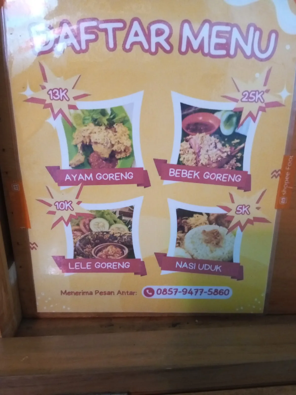 PECEL LELE Pak Dhe Bi