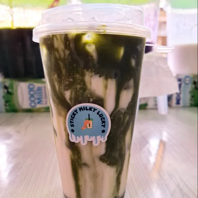 Sticky Milky Lucky X Banana Curly Fries