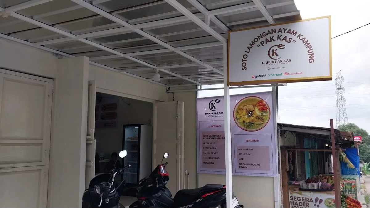 SOTO LAMONGAN AYAM KAMPUNG PAK KAS