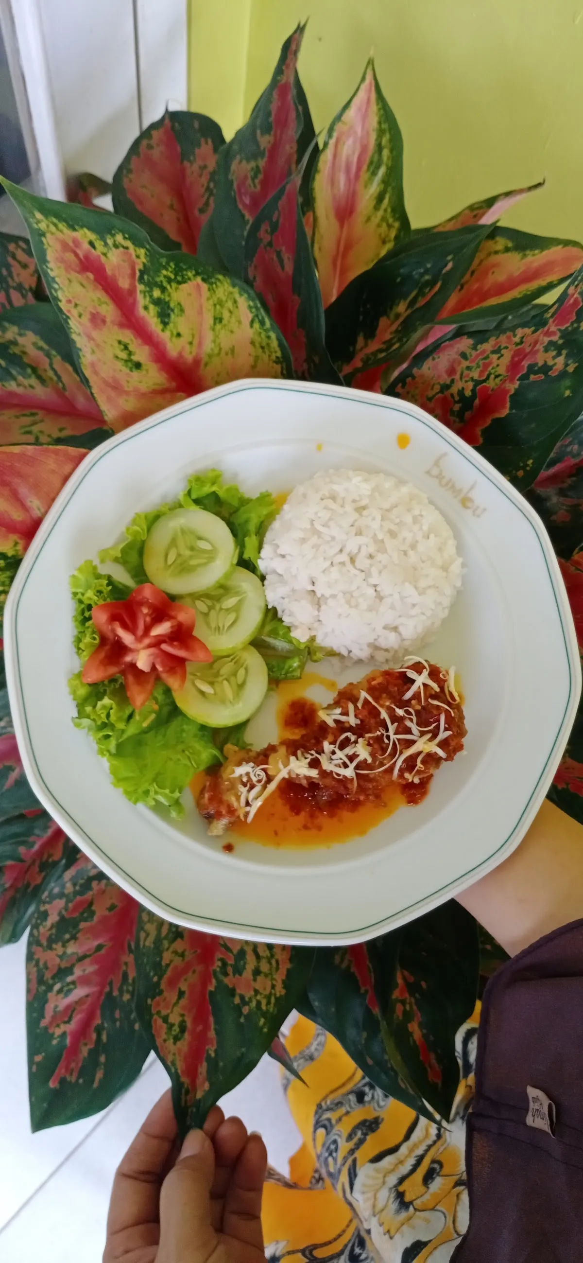 Ayam geprek Abah