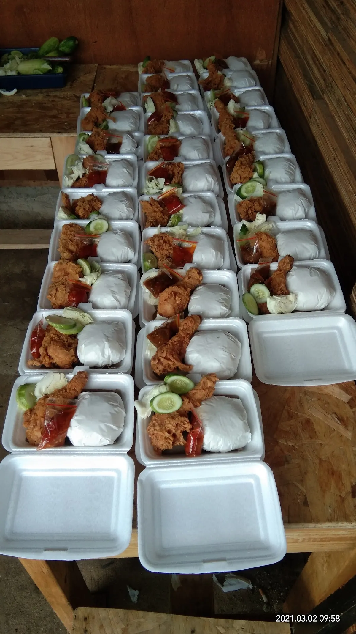 Ayam geprek cucu